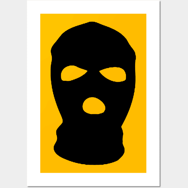 SKI MASK Wall Art by undergroundART